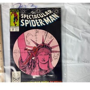 The‎ Spectacular Spider-Man Comic Book Issue 140 Rendezvous With Death